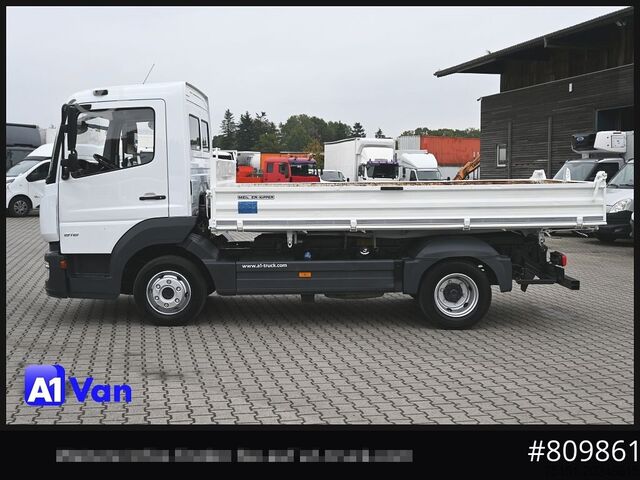 Tipper van MERCEDES-BENZ Atego 816 Kipper, Ahk,Klima, Meiller, 3-Sitzer