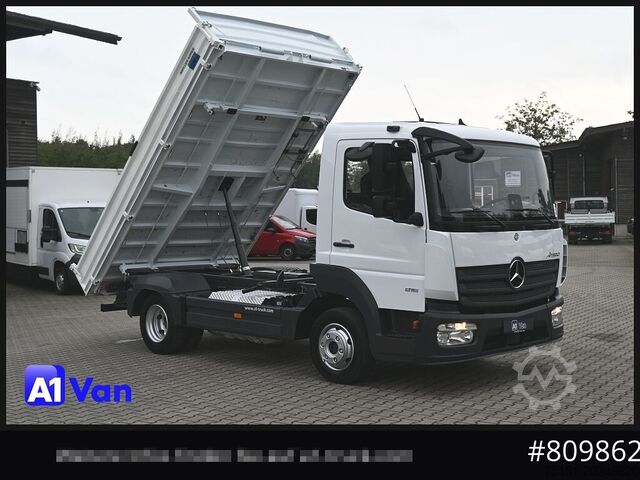 Tipper van MERCEDES-BENZ Atego 816 Kipper, Ahk,Klima, Meiller, 3-Sitzer
