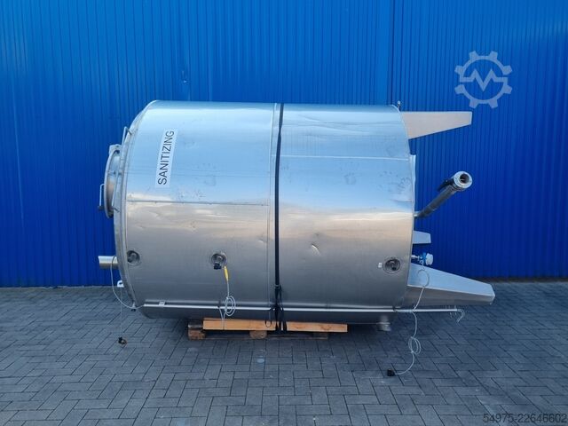 5250L stainless steel tank with insulation  