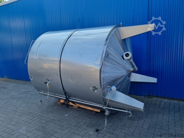 5250L stainless steel tank with insulation  