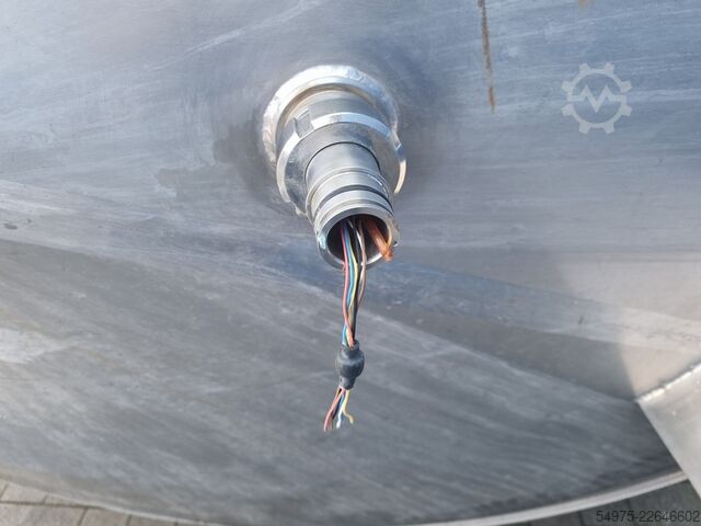 5250L stainless steel tank with insulation  