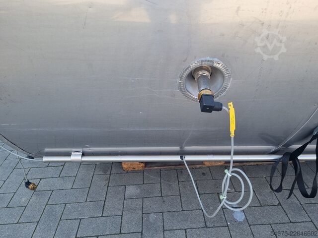 5250L stainless steel tank with insulation  