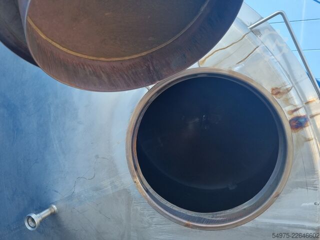 5250L stainless steel tank with insulation  