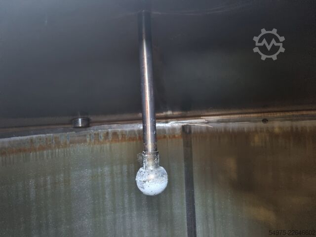 5250L stainless steel tank with insulation  