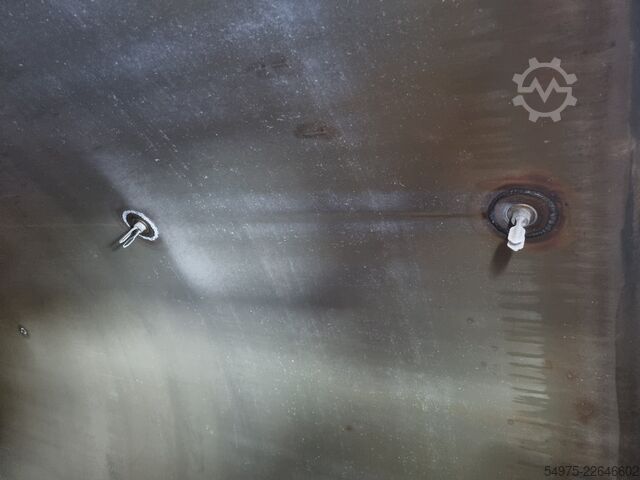 5250L stainless steel tank with insulation  