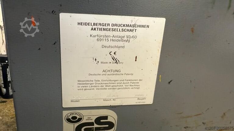 2 Farben Heidelberg GTO 52-2