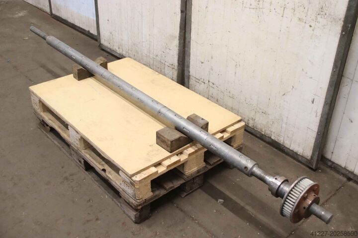 Rollenträger für Verpackungsmaschine unbekannt Ø 75 x 2040 mm