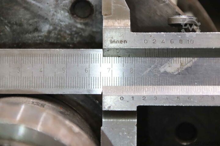 Rollenträger für Verpackungsmaschine unbekannt Ø 75 x 2040 mm