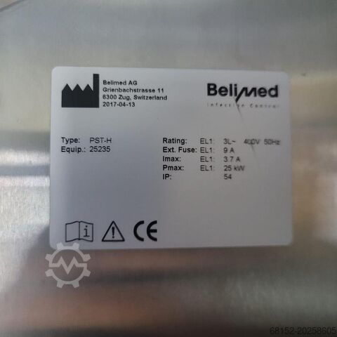 Belimed PST 9-6-12 HS1 Steam Sterilizer Belimed 9-6-12 HS1