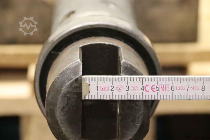 Rollenträger für Verpackungsmaschine unbekannt Ø 75 x 1700 mm