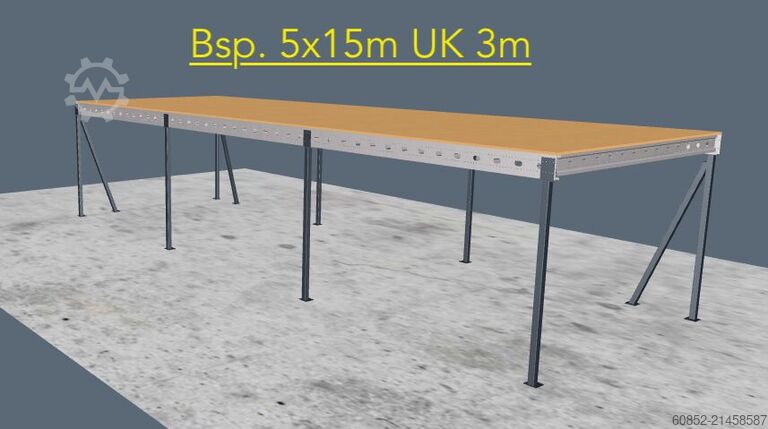 Storage platform Lagerbühne auf Wunschmaß ! Traglast 250 - 1000 kg/qm