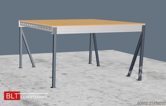 Storage platform 5x5m Lagerbühne , Belastung : 500kg/qm Unterkante: 2,5m , ca. 25qm Systembühne