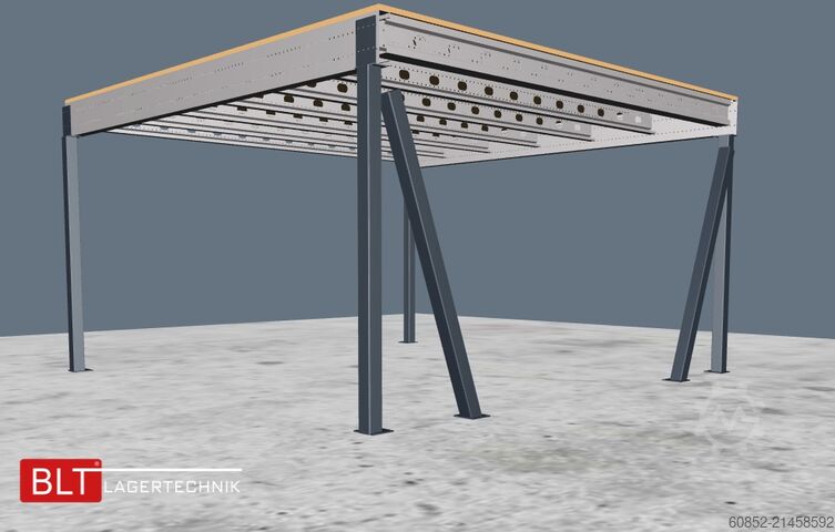 Storage platform 5x5m Lagerbühne , Belastung : 500kg/qm Unterkante: 2,5m , ca. 25qm Systembühne