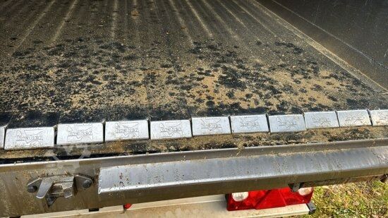 Walking floor semitrailer KRAKER 3-ACHS SCHUBBODENAUFLIEGER CF-Z