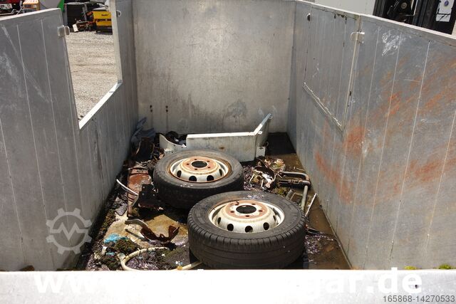 Other Other Provence Benne Alumulde 5m³ Müllaufbau aus Alu mit seitlicher Klappe