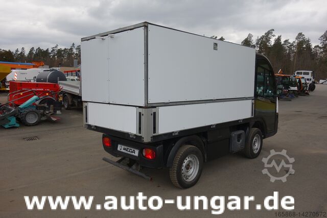 Tipper Goupil Aixam Mega - Mega E-worker langer Radstand Elektrofahrzeug Kipper Pritsche Kastenaufbau 72Volt