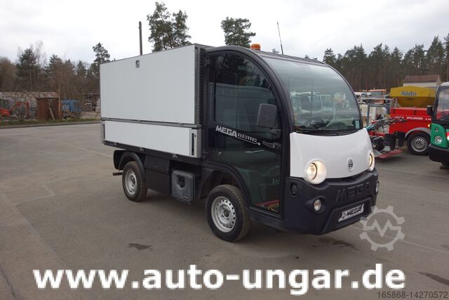 Tipper Goupil Aixam Mega - Mega E-worker langer Radstand Elektrofahrzeug Kipper Pritsche Kastenaufbau 72Volt