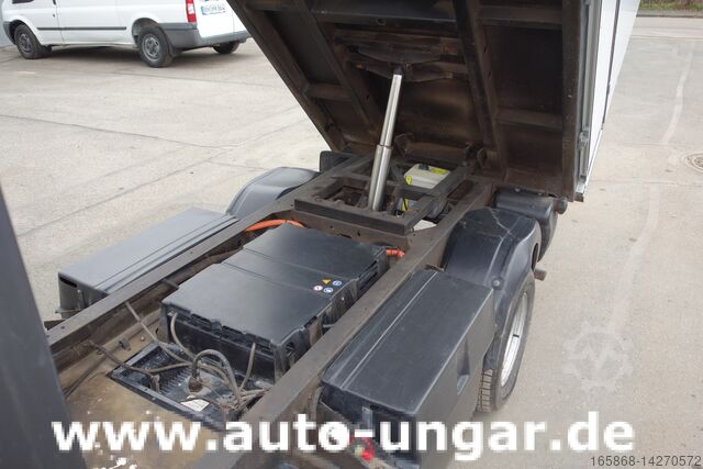 Tipper Goupil Aixam Mega - Mega E-worker langer Radstand Elektrofahrzeug Kipper Pritsche Kastenaufbau 72Volt