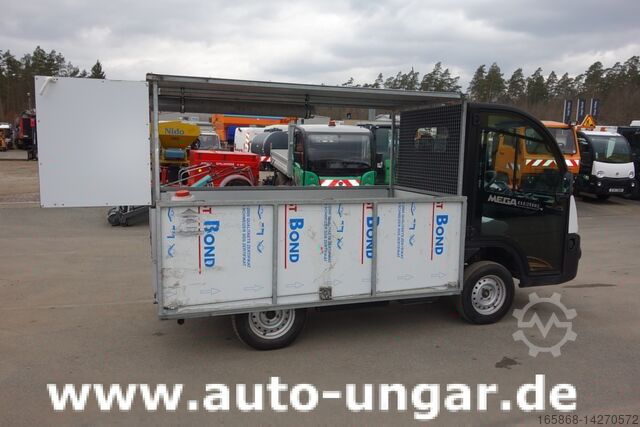 Tipper Goupil Aixam Mega - Mega E-worker langer Radstand Elektrofahrzeug Kipper Pritsche Kastenaufbau 72Volt