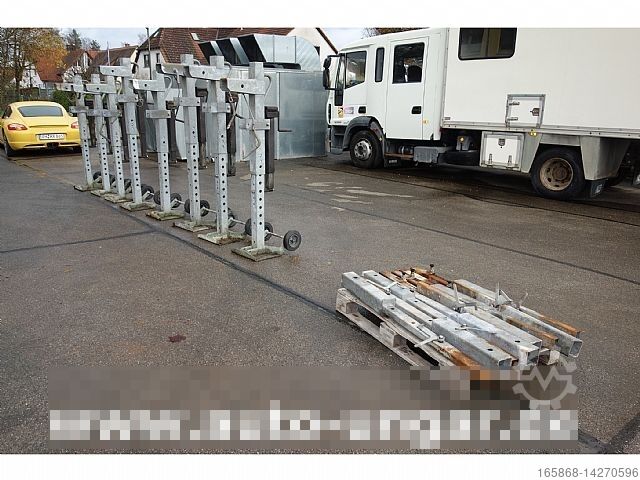 Road maintenance Küpper-Weisser Stützen Streuerstützen Gerätestützen Abstützung