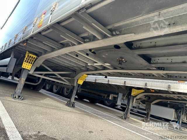 Open semitrailer with tarp Schmitz Cargobull Semitrailer Curtainsider Standard