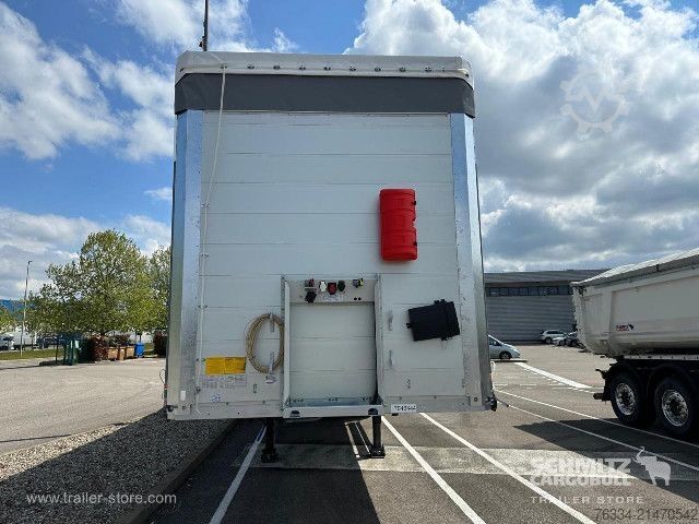 Open semitrailer with tarp Schmitz Cargobull Semitrailer Curtainsider Standard