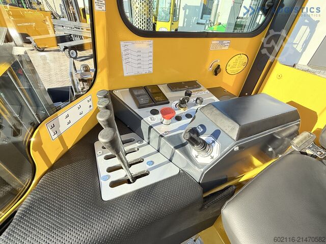 4-way forklift Combilift C5000XL GAS DUPLEX 6000MM FREE LIFT