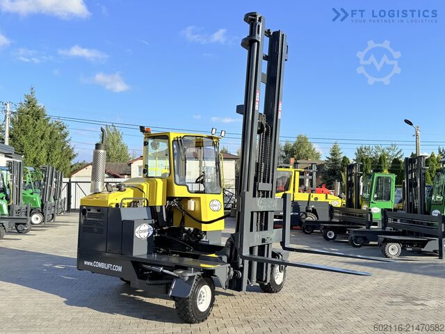 4-way forklift Combilift C5000XL GAS DUPLEX 6000MM FREE LIFT