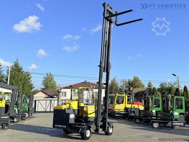 4-way forklift Combilift C5000XL GAS DUPLEX 6000MM FREE LIFT
