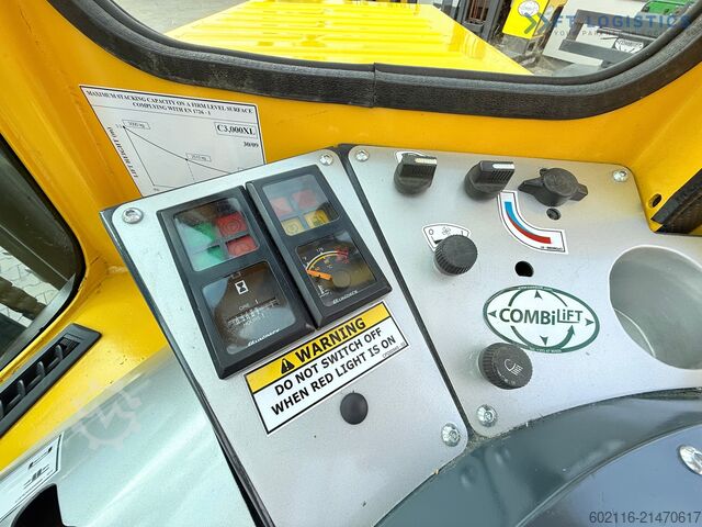 4-way forklift truck Combilift C3000XL / GAS / DUPLEX 3200 / FREE LIFT