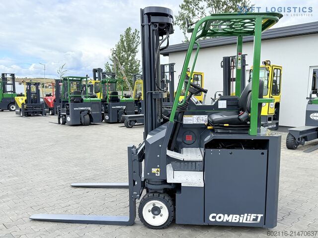 4-way forklift COMBILIFT CBE2500 TRIPLEX 5500 FORK POSITIONER