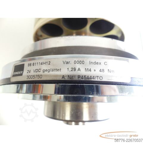 Control unit KUKA Rotor für 1FK7103-5AF81 Motor mit Binder 86 61114H12 Bremse