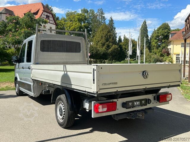 Pritschenwagen VW CRAFTER PRITSCHE DoKa AUTOMATIK TEMP. KLIMA SHZ