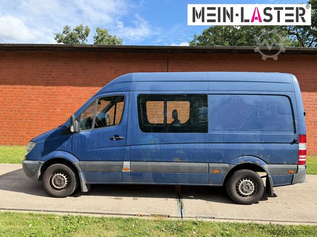 High top van MERCEDES-BENZ Sprinter 313 hoch+lang Mixto 5 Sitzer Klima AHK
