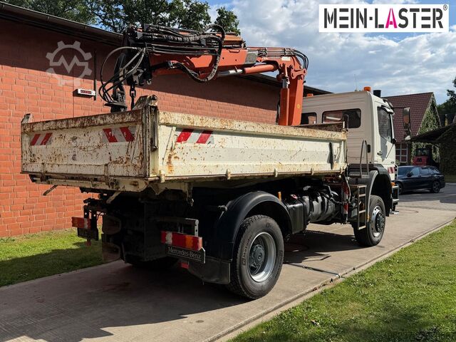 Dreiseitenkipper LKW MERCEDES-BENZ 1829 4x4 Atlas 120.2E 13m-1t 5+6 StK +FB
