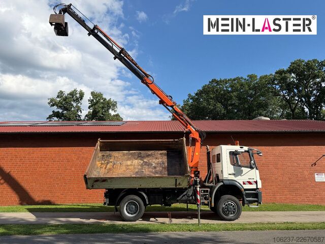 Dreiseitenkipper LKW MERCEDES-BENZ 1829 4x4 Atlas 120.2E 13m-1t 5+6 StK +FB