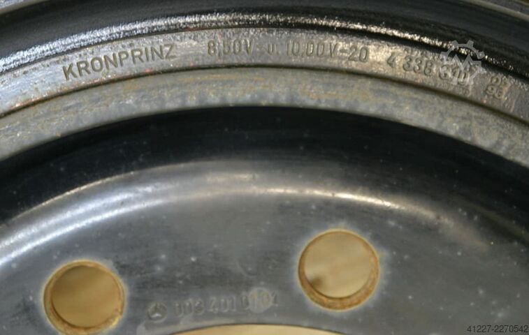 Tire with rim Michelin 16.00R20