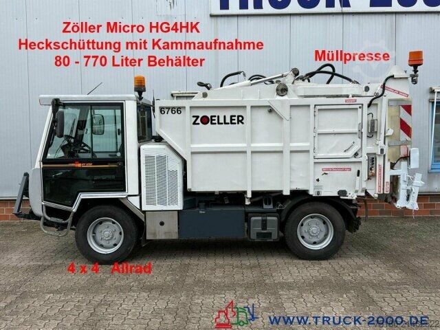 Müllwagen Multicar Boki HY1251 4x4 Zöller Müllwagen AHK K-Platte