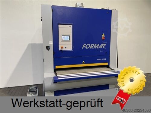 Wide belt sanding machine FORMAT 4 Finish 1302 - used - FORMAT 4 Finish 1302
