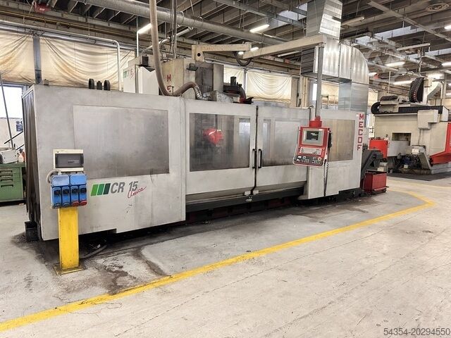 Universal Head 3 Axis Milling Machine Mecof CR15 Unica-2