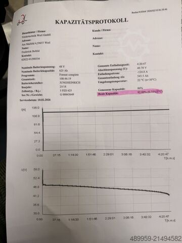 Elektro 3 Rad-Stapler Jungheinrich EFG 216k