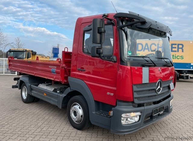 Transporter mit Kipper MERCEDES-BENZ Atego 818 / Meiller/ 2xAHK/ AC/ 3 Sitze/ 23 Tkm