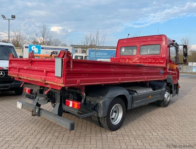Transporter mit Kipper MERCEDES-BENZ Atego 818 / Meiller/ 2xAHK/ AC/ 3 Sitze/ 23 Tkm
