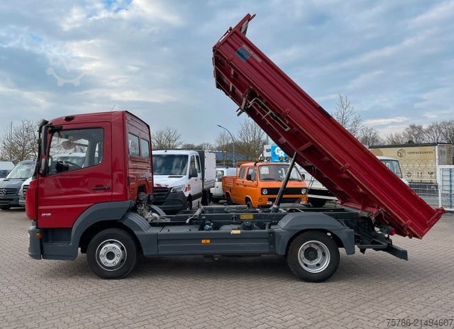 Transporter mit Kipper MERCEDES-BENZ Atego 818 / Meiller/ 2xAHK/ AC/ 3 Sitze/ 23 Tkm