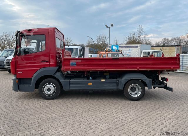 Transporter mit Kipper MERCEDES-BENZ Atego 818 / Meiller/ 2xAHK/ AC/ 3 Sitze/ 23 Tkm