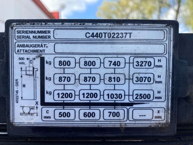 High Lift stacker Hyster S 1.2E