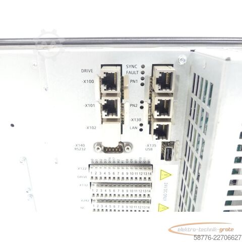 Komponente Siemens 6FC5370-7AA30-0AA1 SINUMERIK 828D PPU28 1.3 Version 02 SN ZVJ9XWV001444