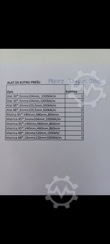 CNC press brake BOSCHERT G-Bend 3290