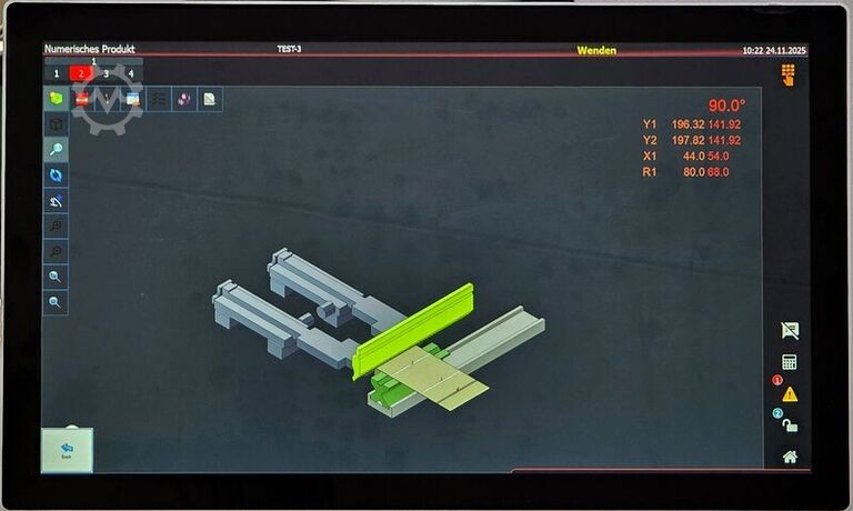 Hydr. pressbrake HESSE by DURMA AD-S 30135