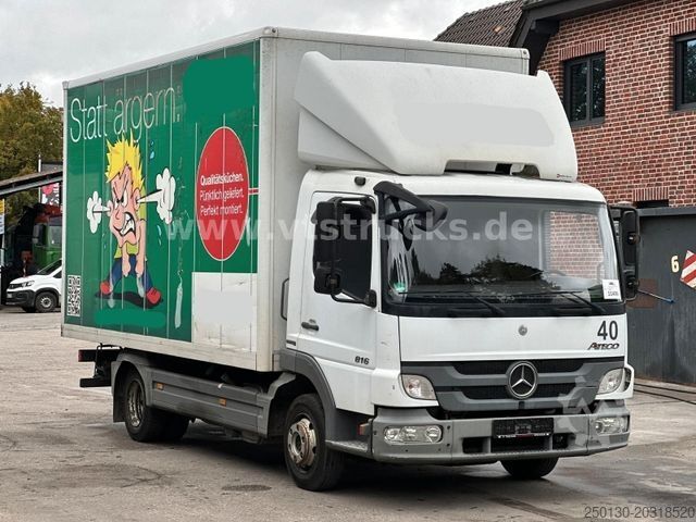 Box van MERCEDES-BENZ Atego 816 Kofferaufbau 4x2